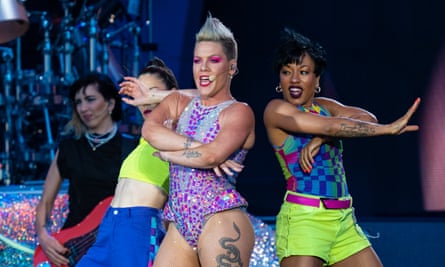 Pink at Hyde Park