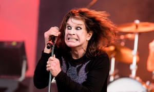 In fine voice ... Ozzy Osbourne.