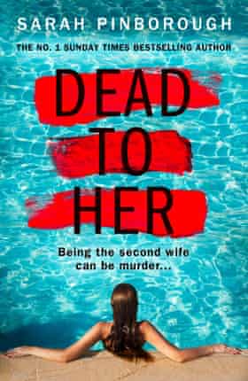 Woman immersed in water on the cover of Sarah Pinborough's novel, Dead to Her.