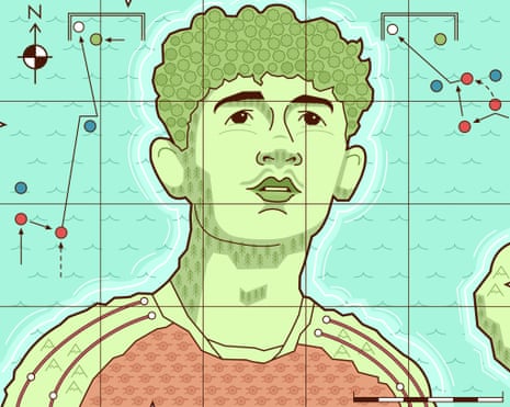 Illustration by Nathan Daniels of Max Dowman