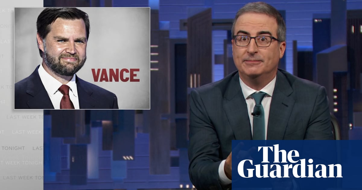 John Oliver sobre JD Vance: ‘Ron DeSantis de los Grandes Lagos’ | John Oliver John Oliver sobre JD Vance: ‘Ron DeSantis de los Grandes Lagos’ | John Oliver