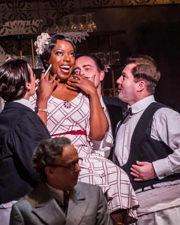 Fresh from Porgy and Bess success … Nadine Benjamin (centre) as Musetta.