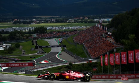 Charles Leclerc Sees Off Max Verstappen To Win Austrian F1 Gp For Ferrari Formula One The Guardian
