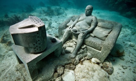 Drowned world: welcome to Europe's first undersea sculpture museum | Sculpture | The Guardian
