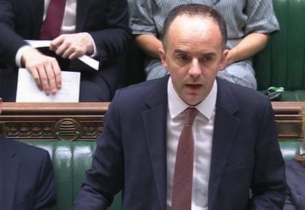 James Murray speaking in the Commons.