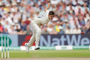 Chris Woakes took 3 for 58 for England