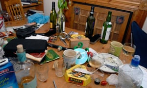 The morning after a party in a student house. A New Zealand start up has launched offering a clean up service.