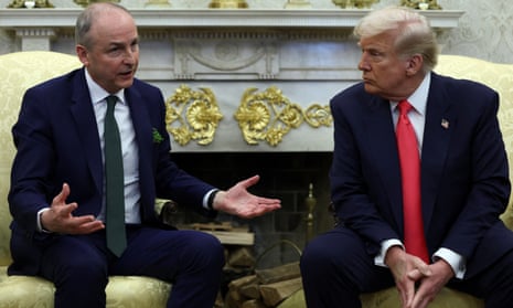 Irish taoiseach Micheál Martin visits Washington