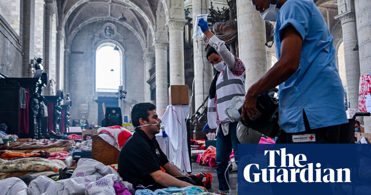 Alarm grows over migrants’ hunger strike in Brussels