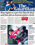 Guardian front page, Monday 11 March 2019