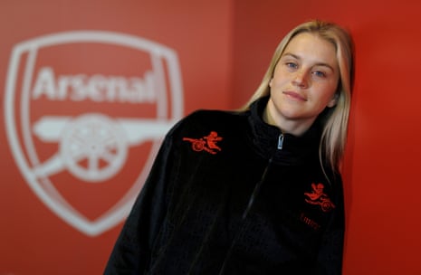 Alessia Russo of Arsenal and England.