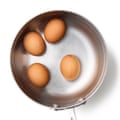 Felicity Cloake’s devilled eggs . Boiling eggs.