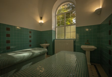 medicinal bath in the spa resort town of Bankya - first modern spa facility in Bulgaria