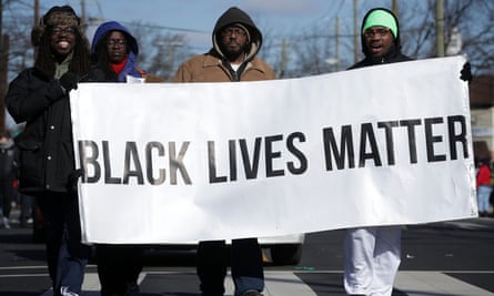 Black Lives Matter marchers