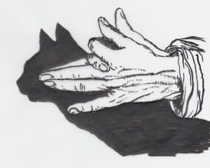 One of artist Penny McCarthy’s illustrations for Beware the Cat.