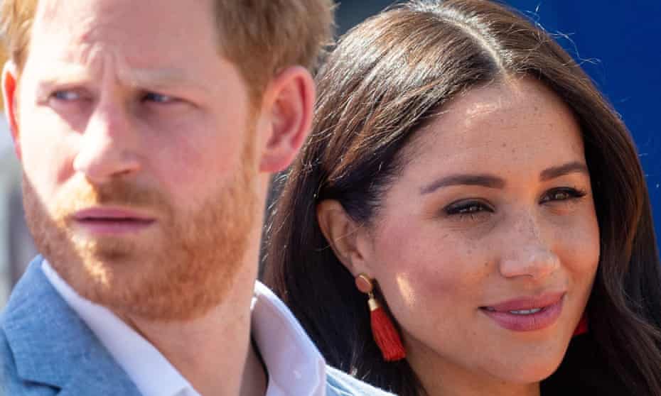 The Duke and Duchess of Sussex during a visit to the Tembisa township in Johannesburg, South Africa