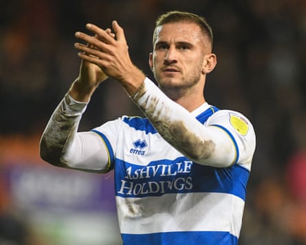 Dominic Ball playing for QPR.