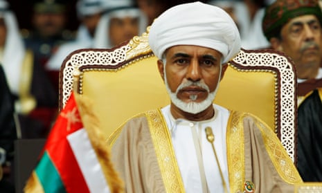 Sultan Qaboos bin Said in Doha, Qatar, in 2007.