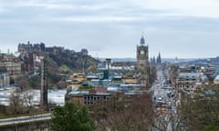 A picture of Edinburgh city