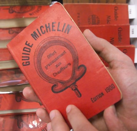 The first edition of Le Guide Michelin, from 1900.