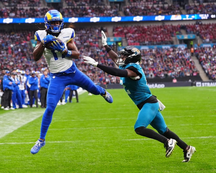 NFL week seven: Jacksonville Jaguars host Los Angeles Rams at Wembley – live