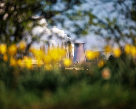 The British Steel plant at Scunthorpe.