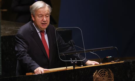 United Nations Secretary-General Mr. Antonio Guterres