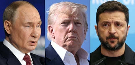 US president Donald Trump is open to meeting with Russian counterpart Vladimir Putin and Ukraine's Volodymyr Zelenskyy, the White House said.