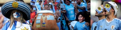 Uruguay fans