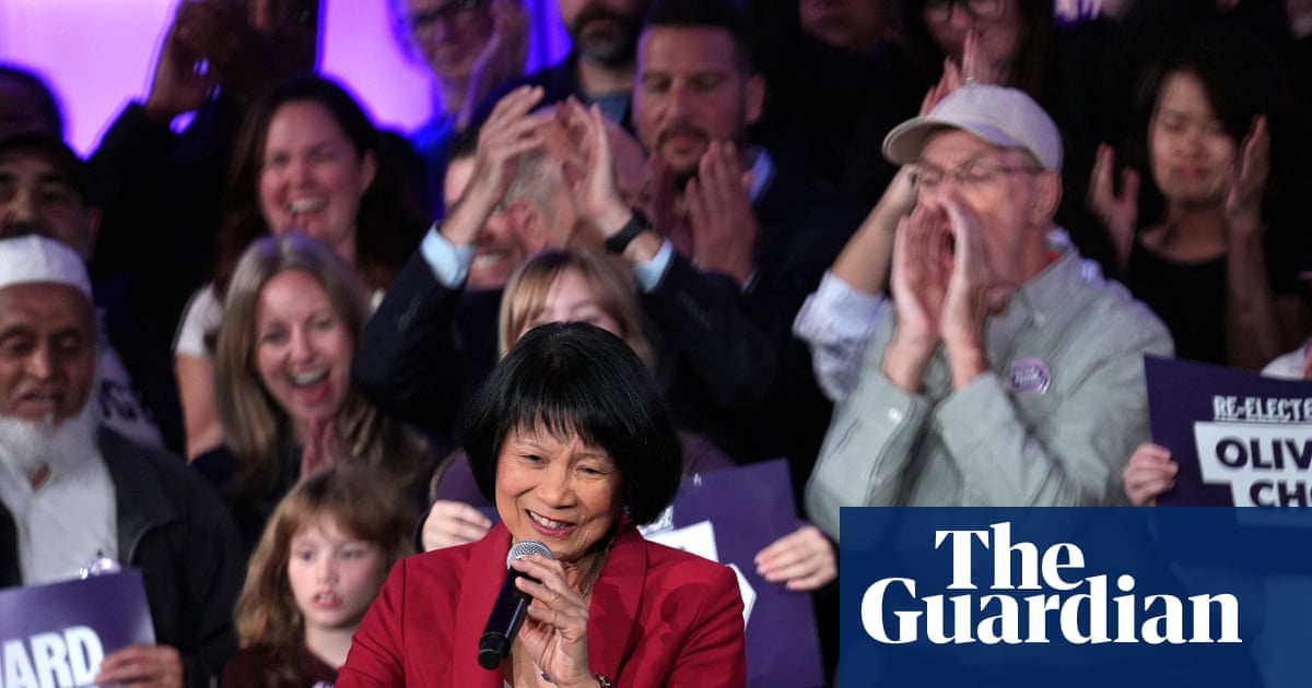 Olivia Chow elected as Toronto mayor for second term in victory for progressives