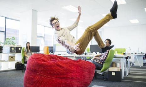 The government has set aside $140m for the innovationXchange program, including a generous allowance for beanbags. 