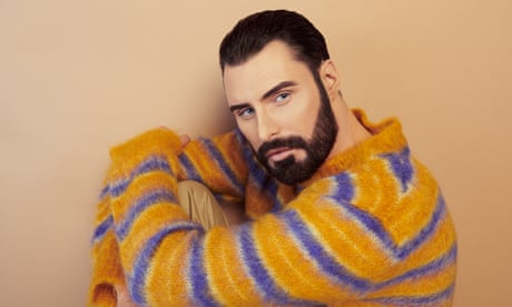 Rylan Clark wears knit by Marni and trousers (just seen) by Maison Margiela, both at matchesfashion.com.