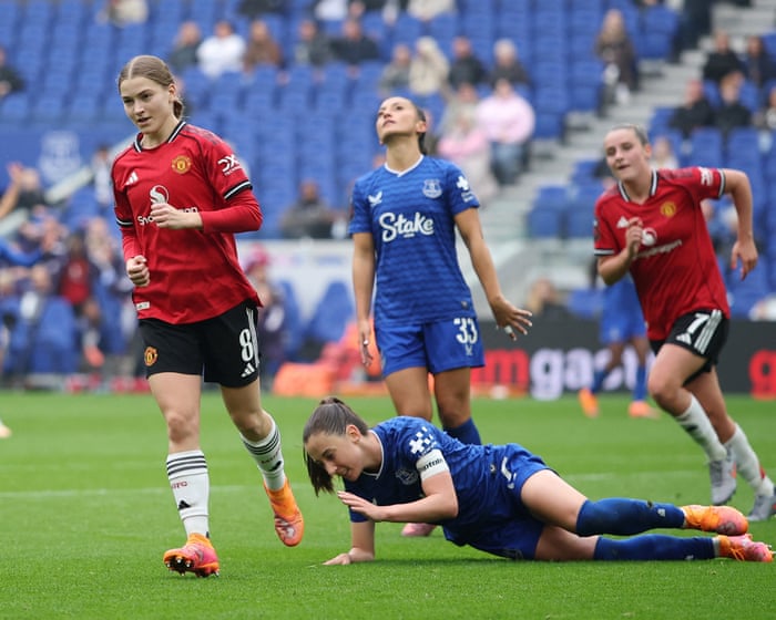 ‘It’s breathtaking’ – but Manchester United spoil Everton’s slice of WSL history