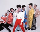 Six buds in a freaky coat: Split Enz share stories behind their colourful costumes – in pictures
