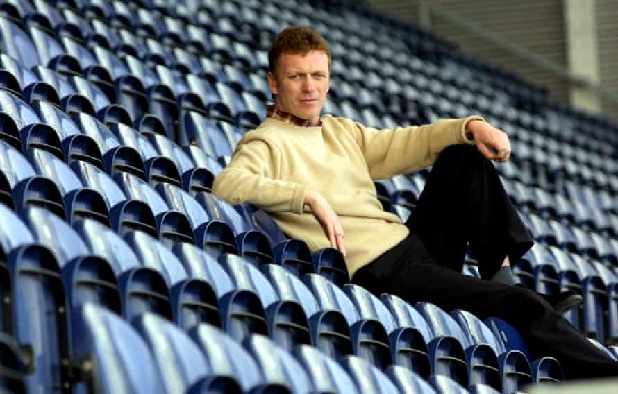 David Moyes in his younger years.