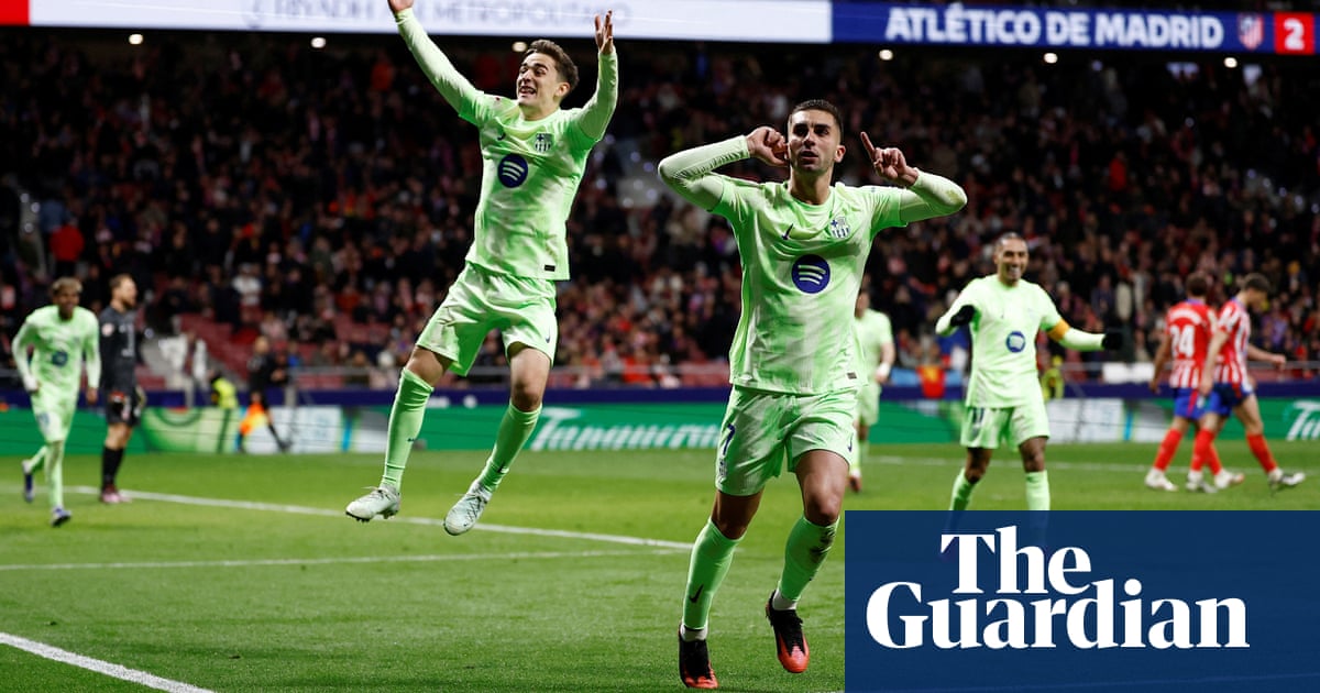 Ferran Torres' double inspires Barcelona to comeback win at Atletico Madrid