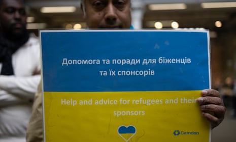 'Welcome hubs' for Ukrainian refugees arriving in the UK