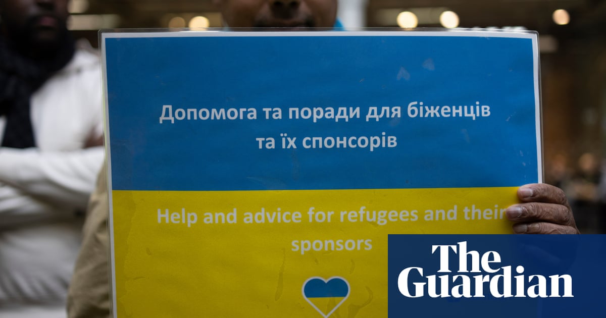 Hundreds of Ukrainian refugees left homeless in England, data shows