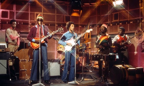 ‘Best of all’ … Bob Marley and the Wailers on The Old Grey Whistle Test in 1973. 
