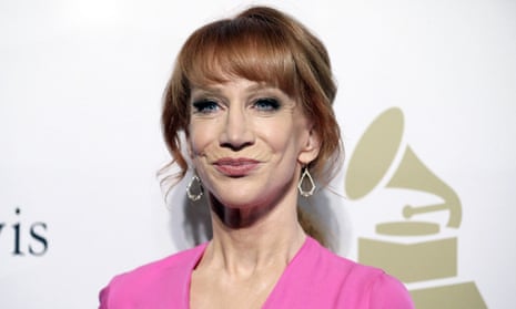 Kathy Griffin deleted the pictures from her Twitter account and said: ‘I went too far. I sincerely apologize.’