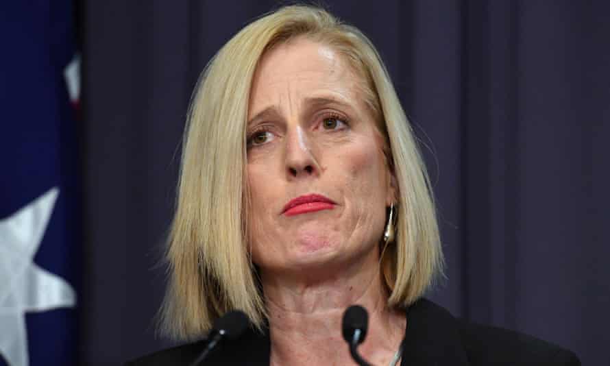 Minister for finance, Katy Gallagher.
