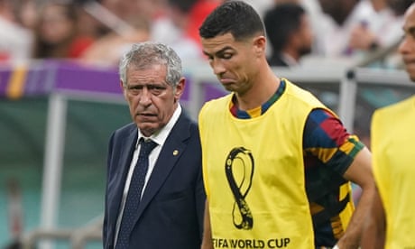 Cristiano Ronaldo’s Portugal future left up in the air by coach Fernando Santos