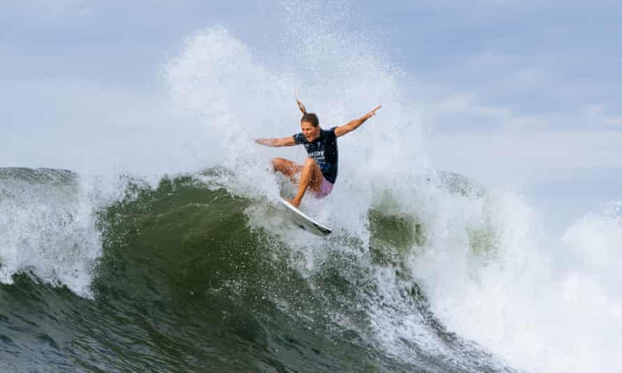 Seven-time world champion Stephanie Gilmore won the Surf City El Salvador Pro