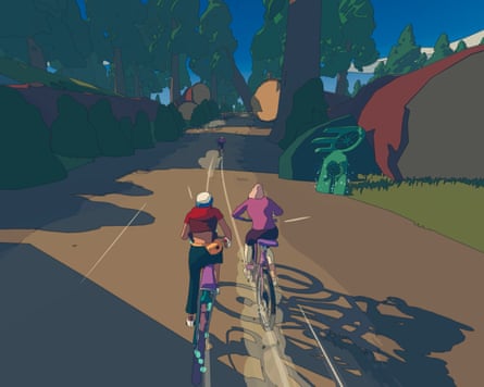 Screenshot from the game Wheel World