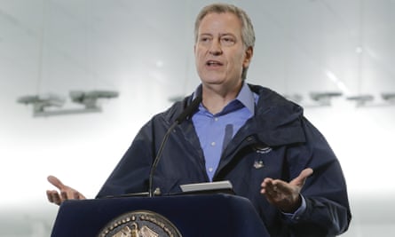 On Wednesday morning Bill De Blasio apologized at a press event for a heavy-handed response.