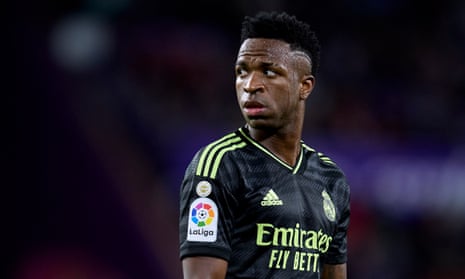 Real Madrid's Vinícius Júnior accuses La Liga of 'doing nothing' over racist abuse | Real Madrid | The Guardian