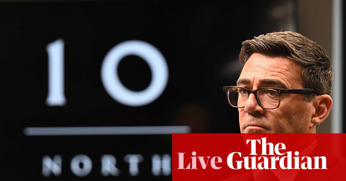 Andy Burnham to set out devolution plan amid criticism it won't benefit regions equally – UK politics live
