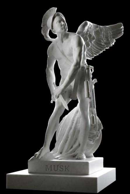 Exile and Escape (Elon Musk) by Sebastian Errazuriz