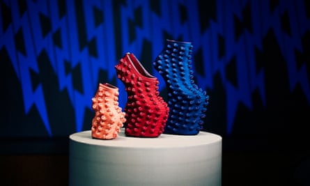 Heel-less Shoes by Noritaka Tatehana in collaboration with Ryūkо̄bо̄.