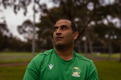 A portrait of Amir Abdi in Melbourne